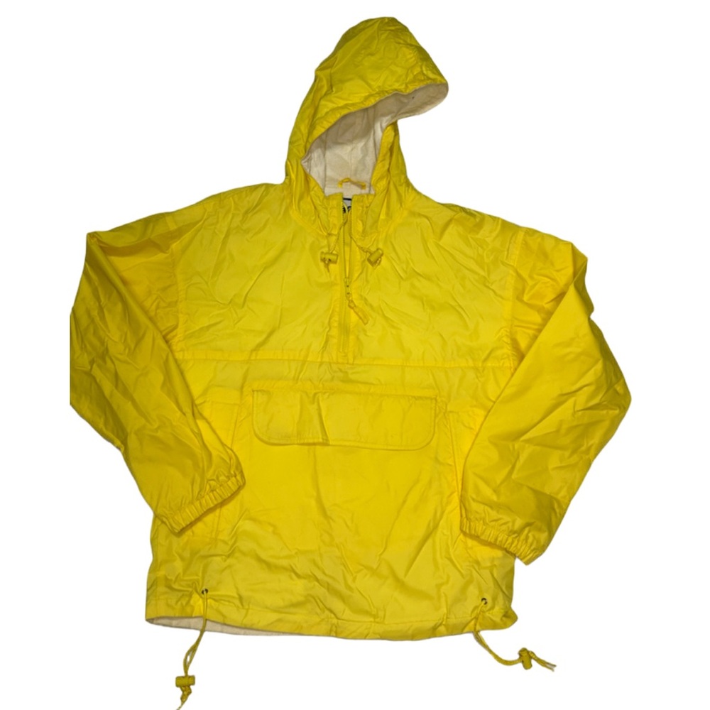 Haute Route Windbreaker Pullover Bright Yellow Adult Size S